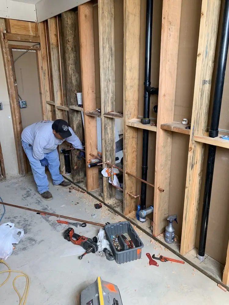 Commercial rough-in plumbing for Gas Line Repair in Cedarwood Cove